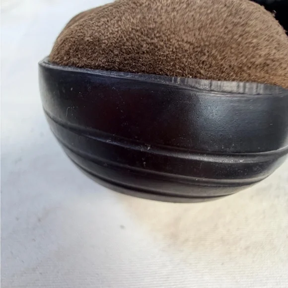 Coach Tatum Suede Legacy Striped Knit Boots size 7 - Picture 9 of 14